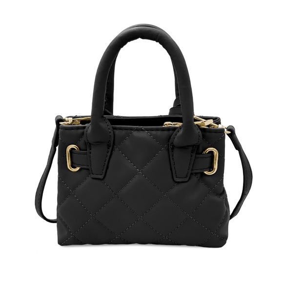 $100 New Badgley Mischka Mini Quilted Tote - Picture 3 of 3